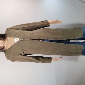 BAREFOOT DREAMS Cozy Chic Ultra Lite Women's Cover Up Cardigan, Size M, Flawless